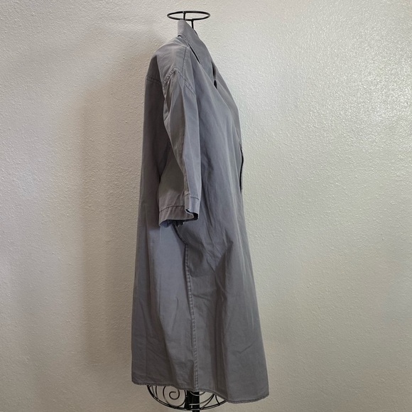 American Rag Grey Casual button down collared shirt size XL - Picture 3 of 7